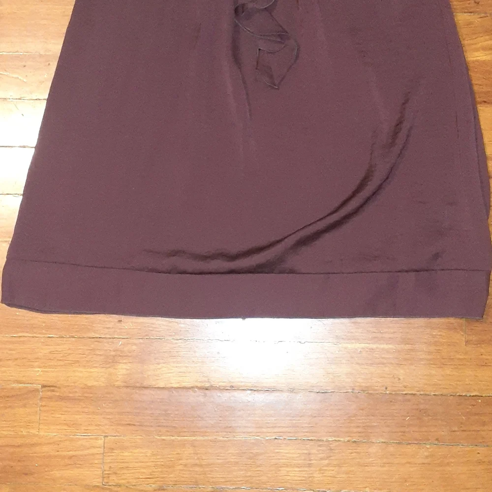Banana Republic Strapless dress UGC color Burgundy - Picture 5 of 5